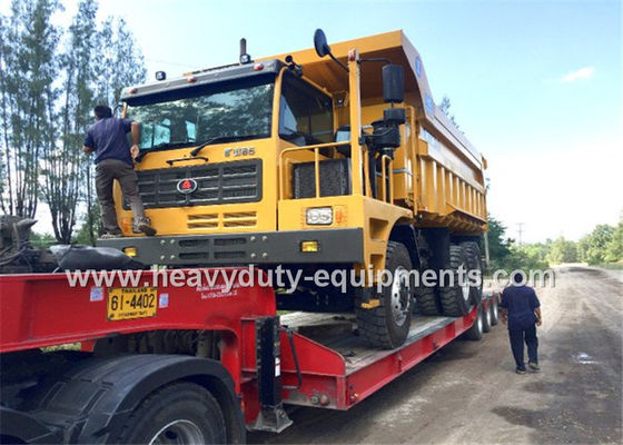 Chiny 60 tons Off road Mining Dump Truck Tipper  306kW engine power drive 6x4 with 34m3 body cargo Volume dostawca