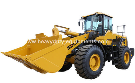 Chiny SDLG 5T 3m3 Wheel Loader with Weichai 162kw , SDLG Heavy Axle, ZF Transmission for option dostawca