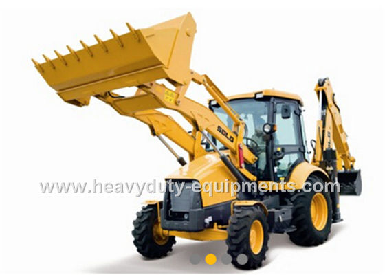 Carraro Axle Backhoe Loader B877 Road Construction Equipment 2716mm Dumping Height dostawca